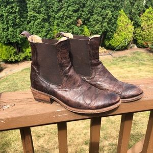 Brown Frye Boots booties
